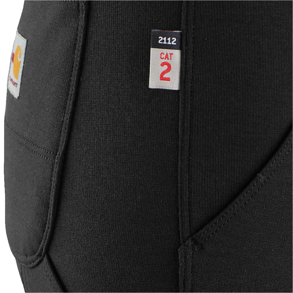Women's FR Carhartt Force Midweight Pocket Legging in Black